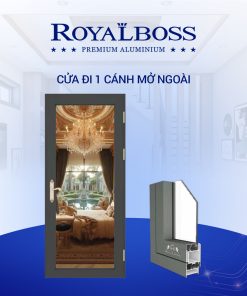 CỬA ĐI MỘT CÁNH MỞ NGOÀI