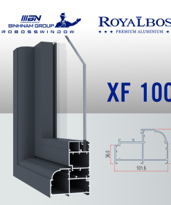Nhôm hệ Xingfa 100