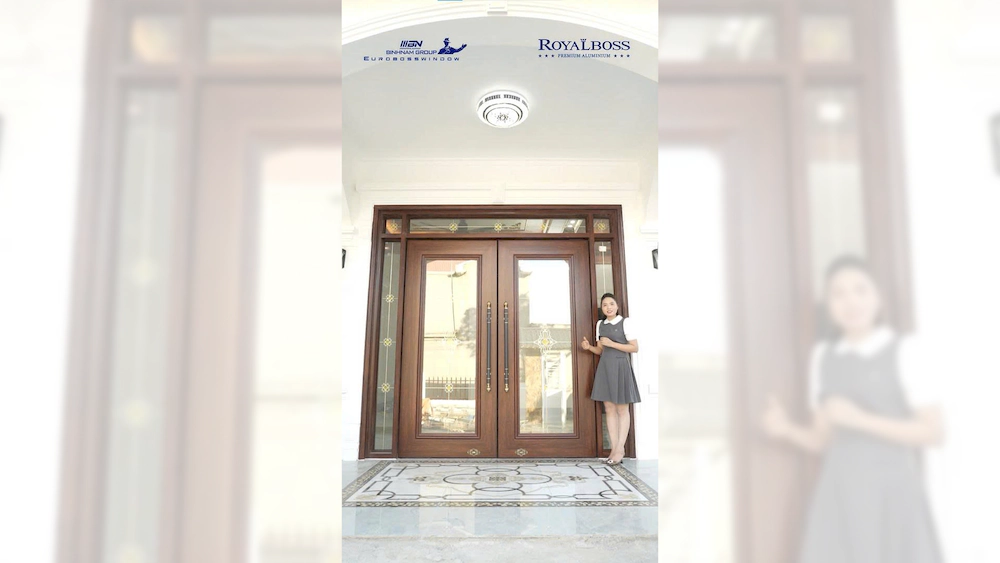 Biệt thự mái Nhật tại Hà Nội sử dụng 100% nhôm Royalboss