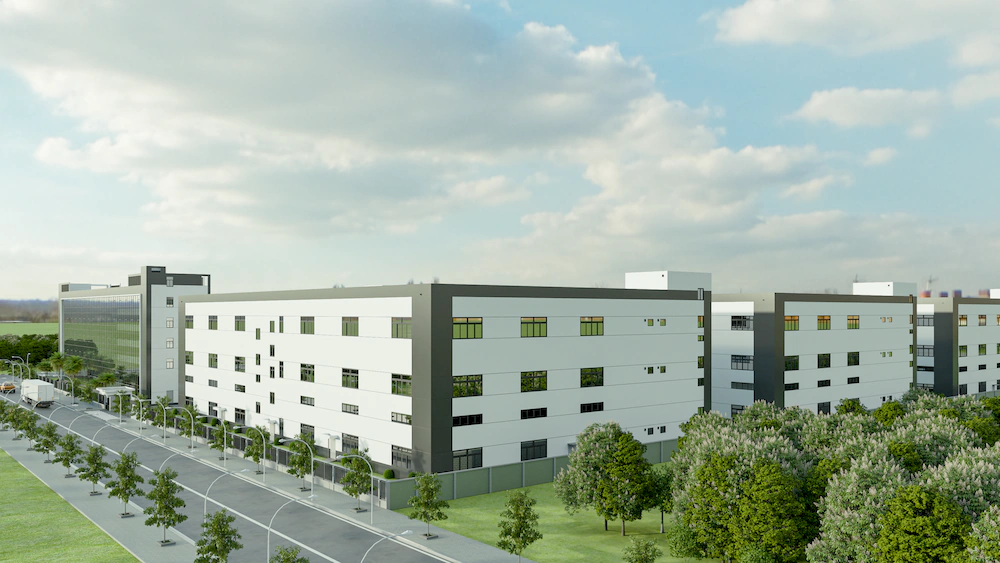 Ảnh 3D nhà máy công ty TNHH Lishan Vietnam