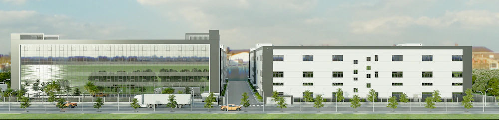 Ảnh 3D nhà máy công ty TNHH Lishan Vietnam