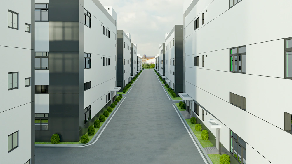 Ảnh 3D nhà máy công ty TNHH Lishan Vietnam