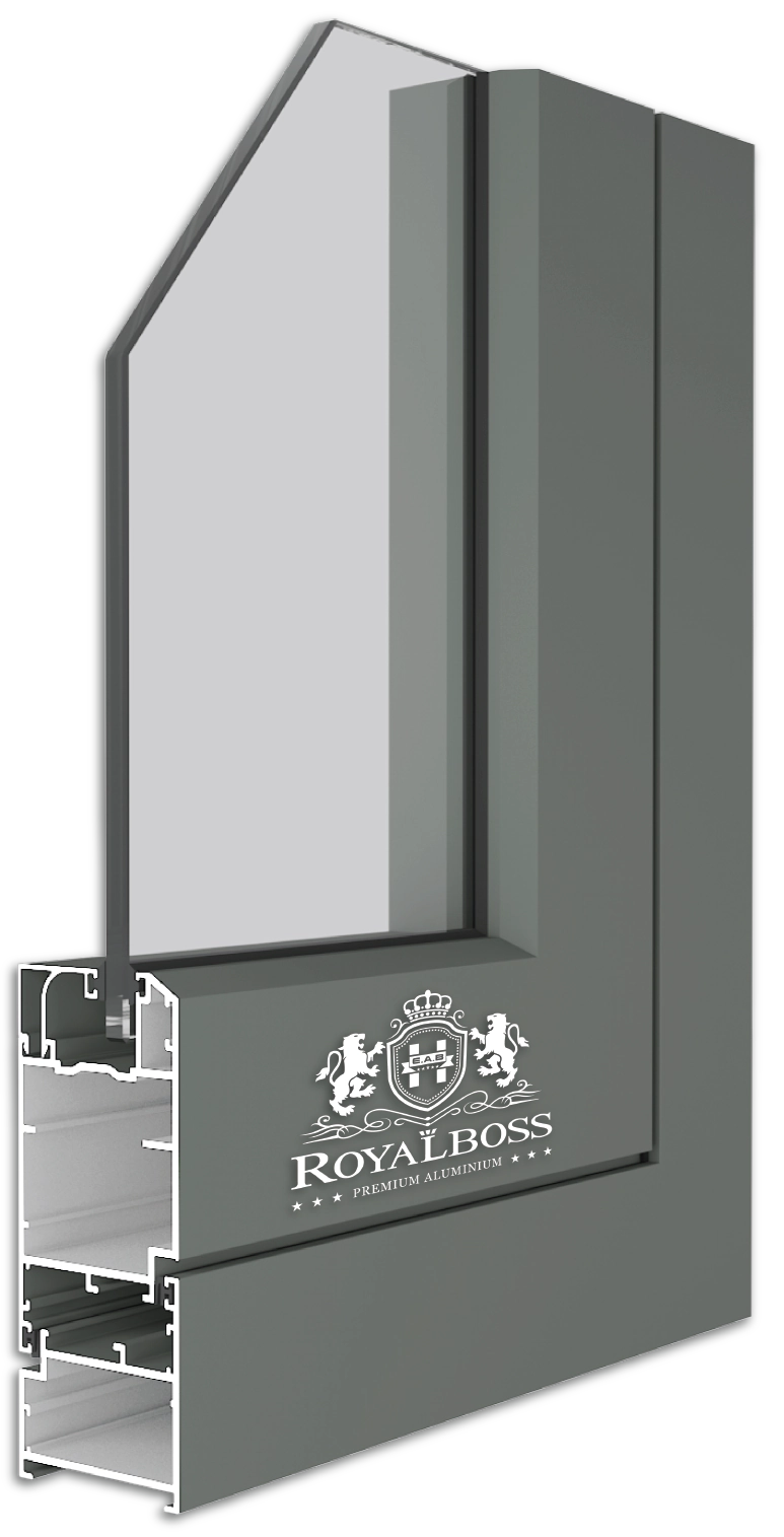 Nhôm hệ Châu Âu 55 rãnh K