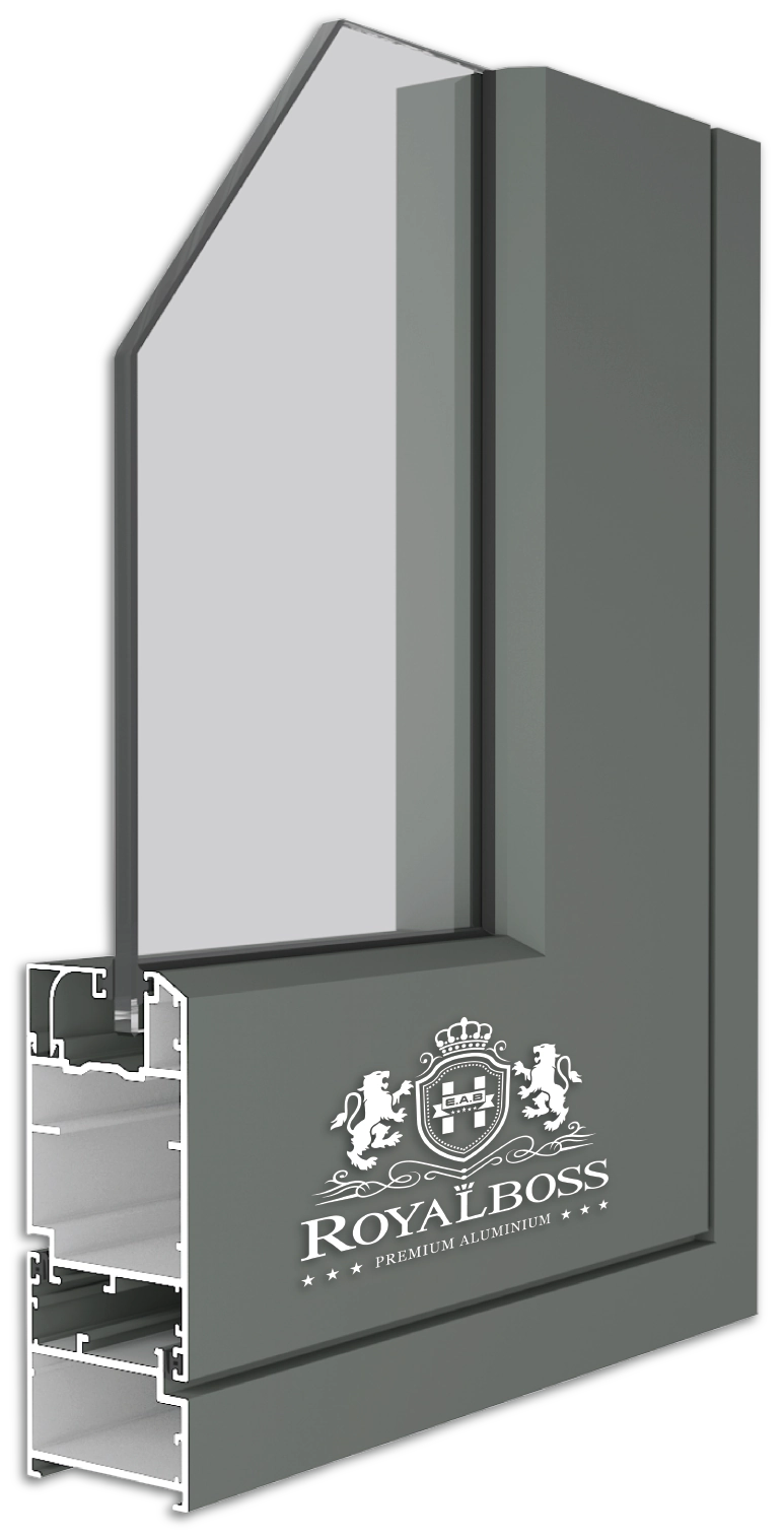 Nhôm hệ Châu Âu 55 rãnh K