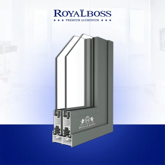 Nhôm hệ Châu Âu mở trượt C94 cửa sổ góc cắt