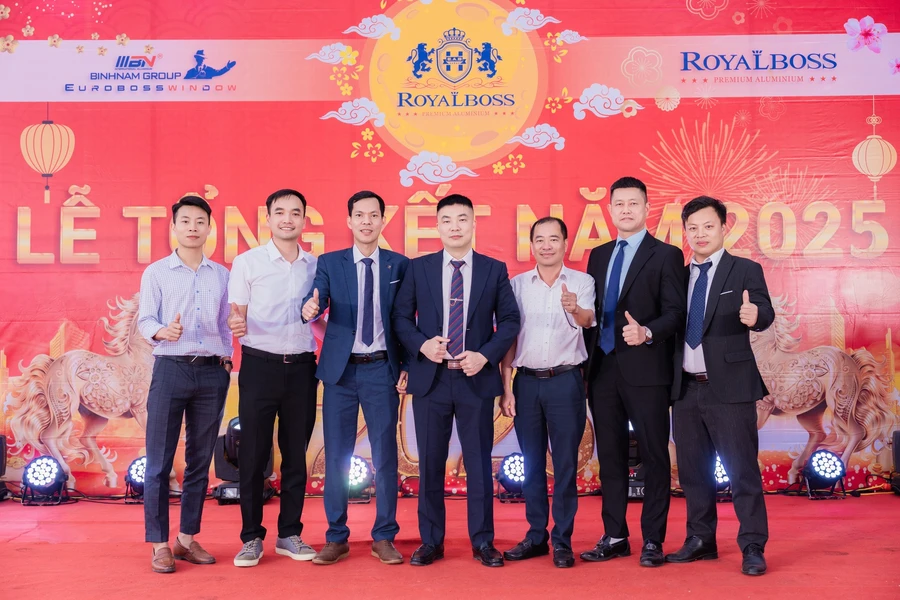 Lễ tổng kết công ty TNHH nhôm Bình Nam