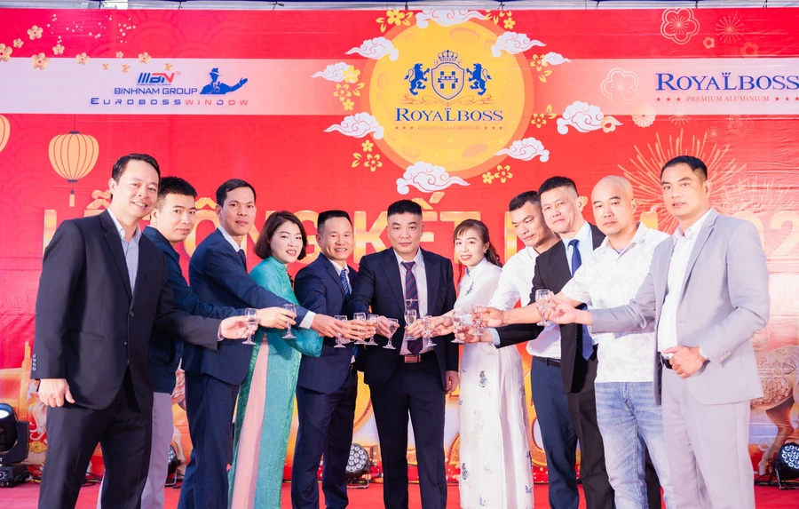 Lễ tổng kết công ty TNHH nhôm Bình Nam