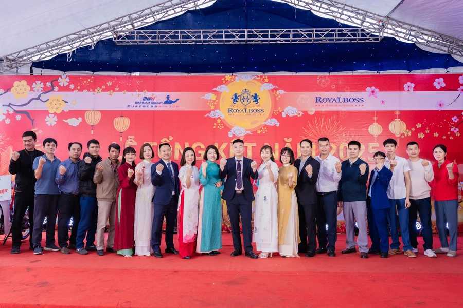 Lễ tổng kết công ty TNHH nhôm Bình Nam