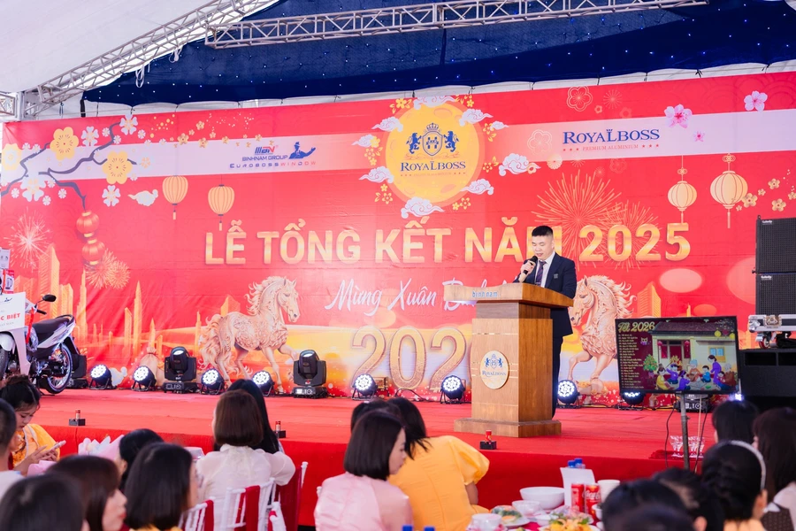 Lễ tổng kết công ty TNHH nhôm Bình Nam