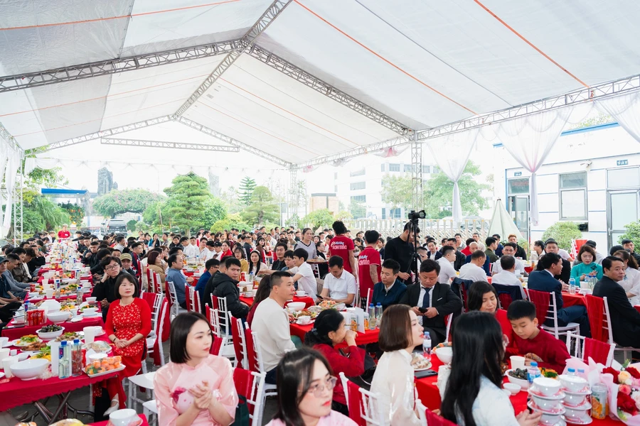 Lễ tổng kết công ty TNHH nhôm Bình Nam