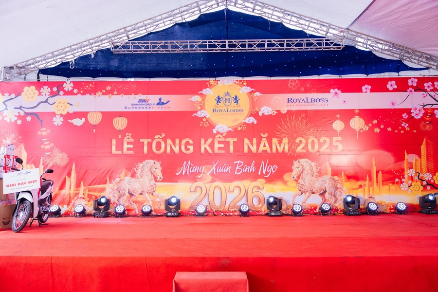 Lễ tổng kết công ty TNHH nhôm Bình Nam