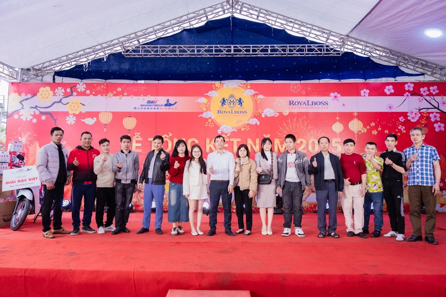 Lễ tổng kết công ty TNHH nhôm Bình Nam