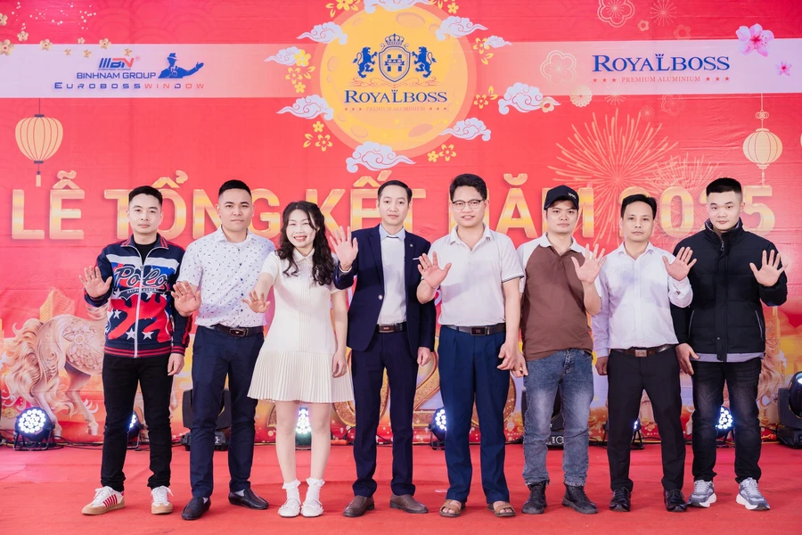 Lễ tổng kết công ty TNHH nhôm Bình Nam