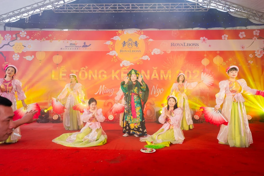 Lễ tổng kết công ty TNHH nhôm Bình Nam