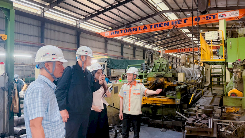 BINHNAM GROUP đón tiếp đại diện doanh nghiệp 