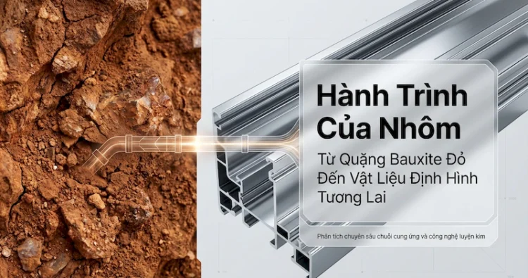 Quy trình sản xuất nhôm từ quặng bauxite đến thành phẩm